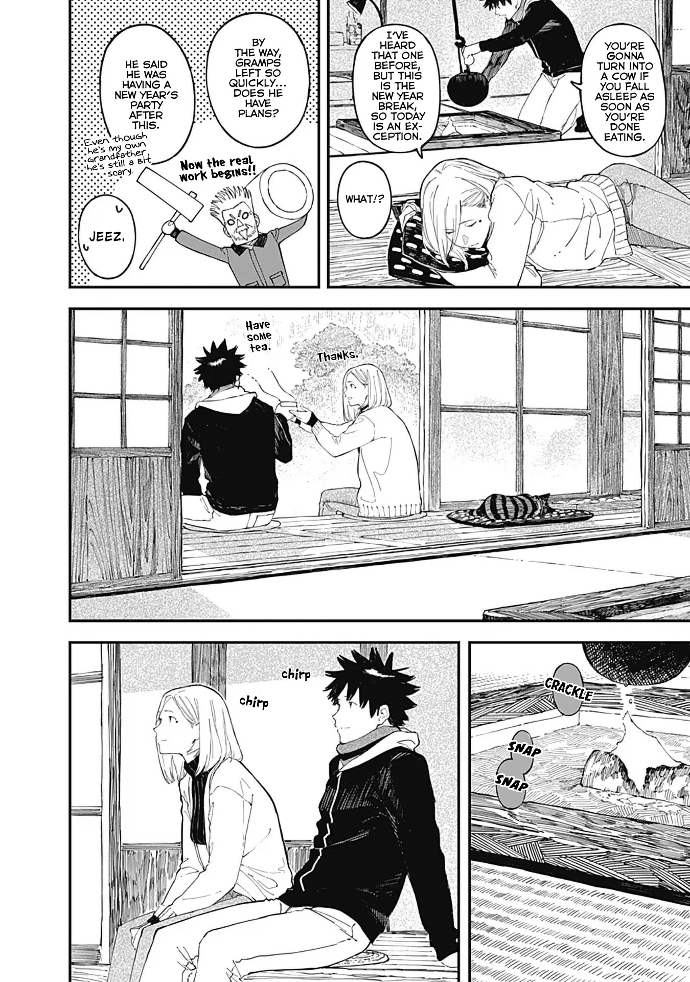 Alice-san Chi no Iroribata Chapter 14 page 13 - Chapter 14: Mochi Pounding and Reservation