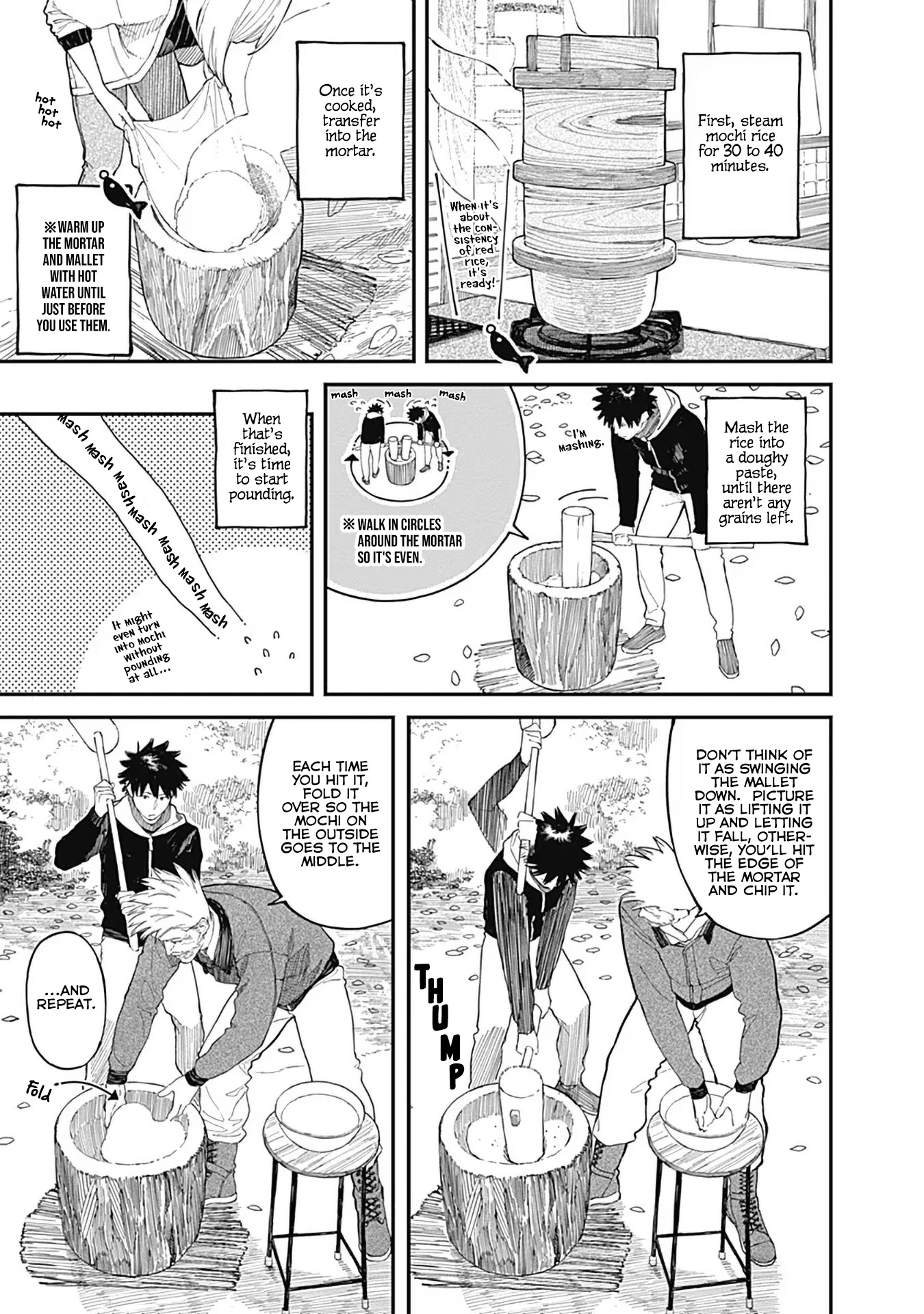 Alice-san Chi no Iroribata Chapter 14 page 6 - Chapter 14: Mochi Pounding and Reservation