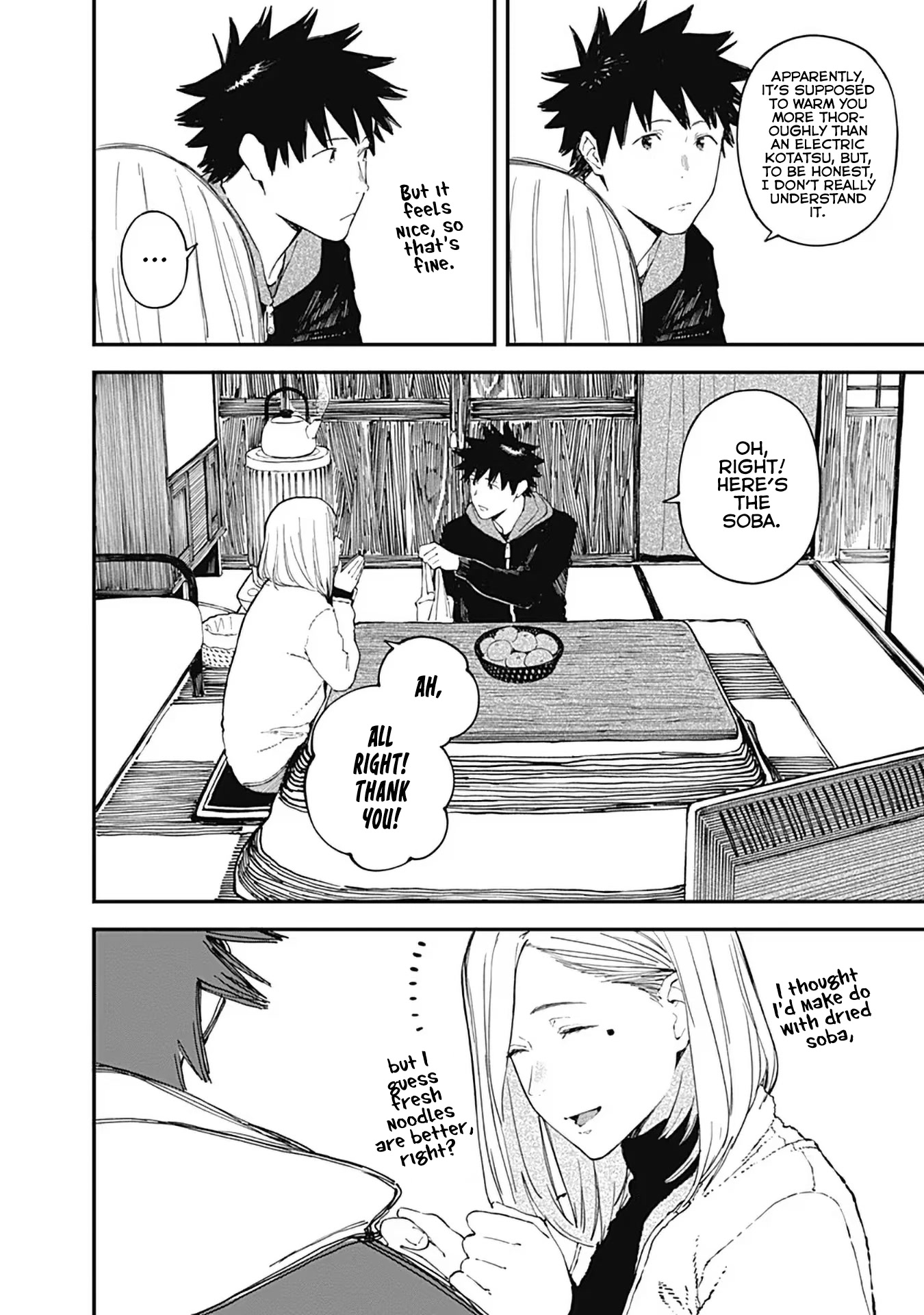 Alice-san Chi no Iroribata Chapter 15 page 11 - Chapter 15: Mametan Kotatsu and Toshikoshi Soba