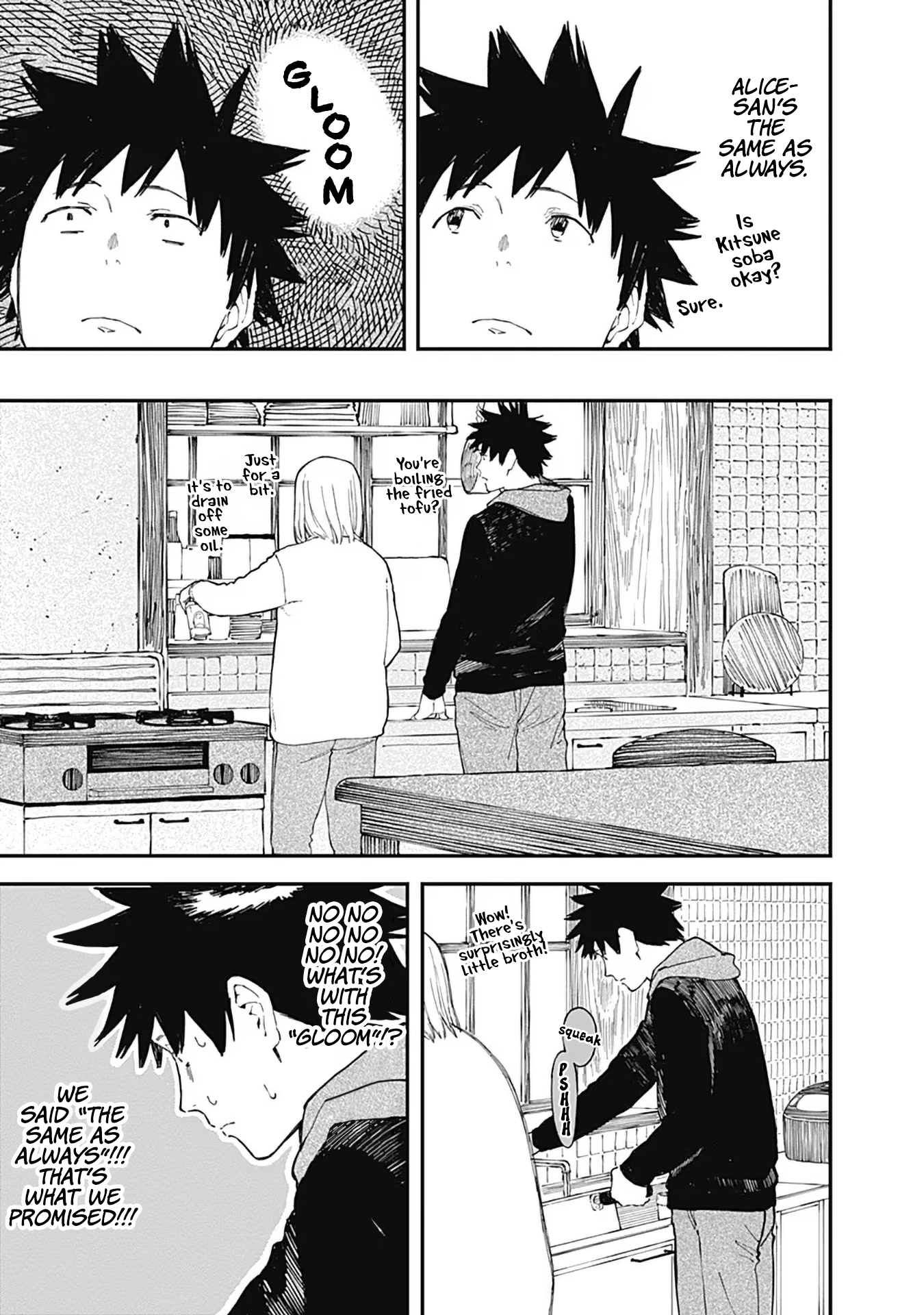 Alice-san Chi no Iroribata Chapter 15 page 12 - Chapter 15: Mametan Kotatsu and Toshikoshi Soba