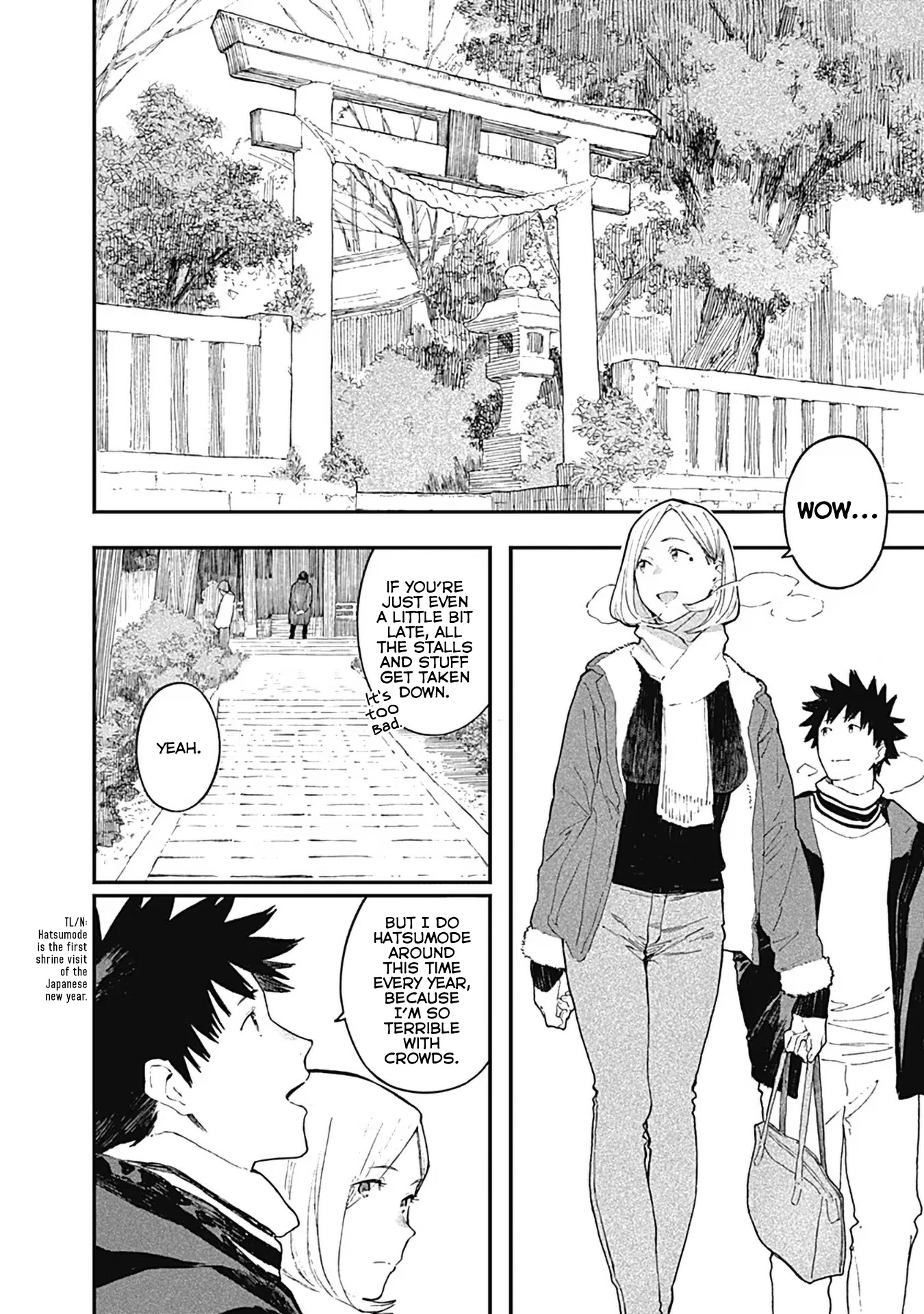 Alice-san Chi no Iroribata Chapter 17 page 2 - Chapter 17: Hatsumode and Roasted Bananas