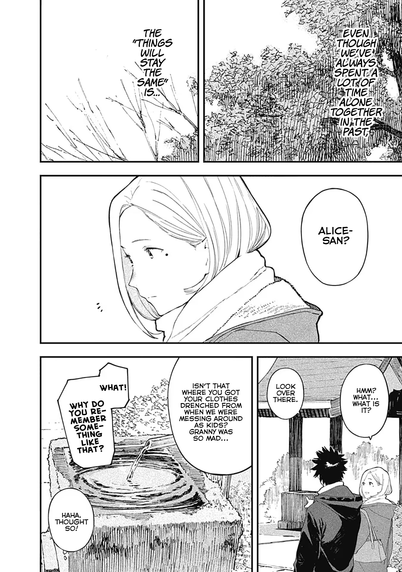 Alice-san Chi no Iroribata Chapter 17 page 4 - Chapter 17: Hatsumode and Roasted Bananas