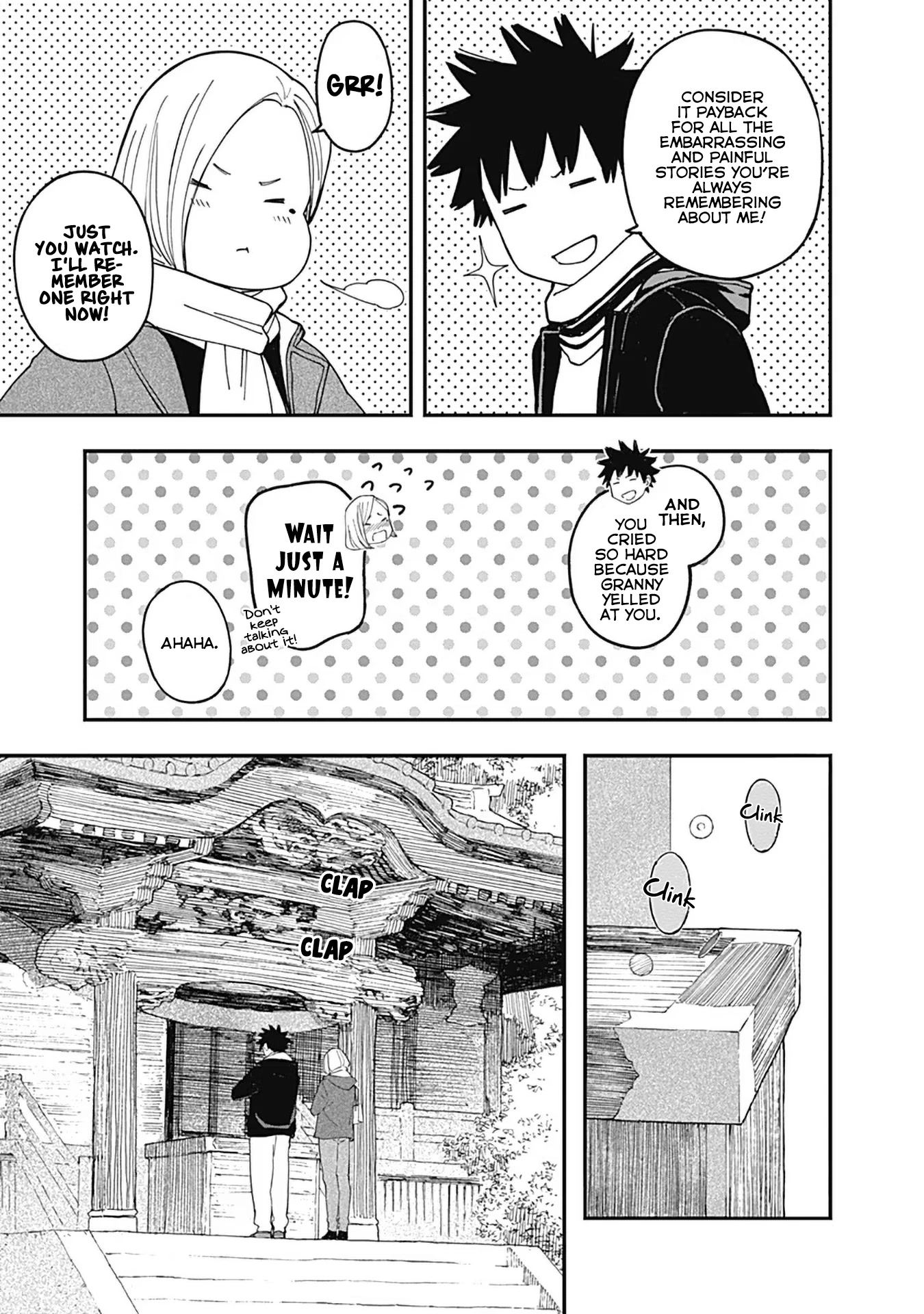 Alice-san Chi no Iroribata Chapter 17 page 5 - Chapter 17: Hatsumode and Roasted Bananas
