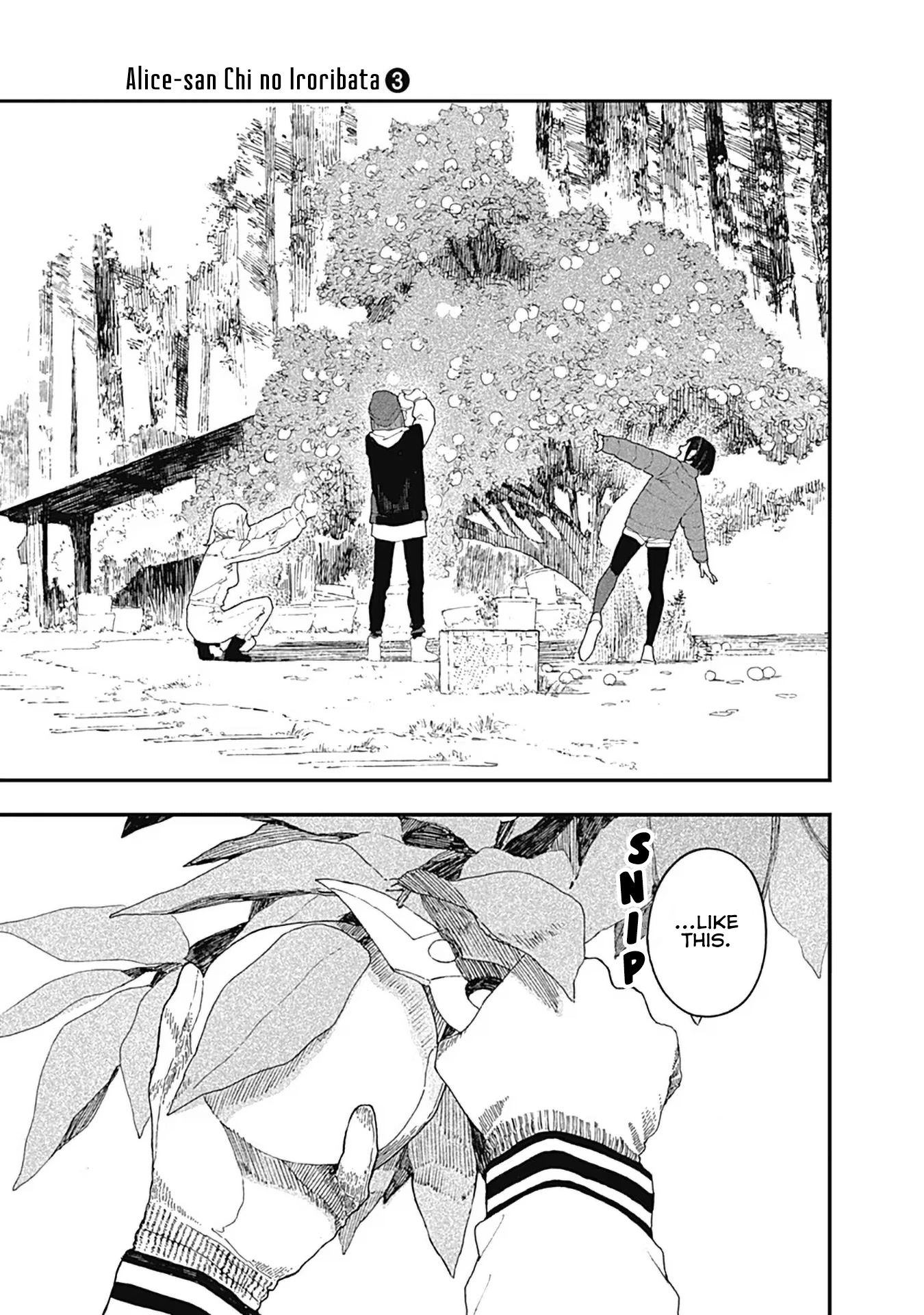 Alice-san Chi no Iroribata Chapter 18 page 9 - Chapter 18: Iyokan and Best Friend Forever