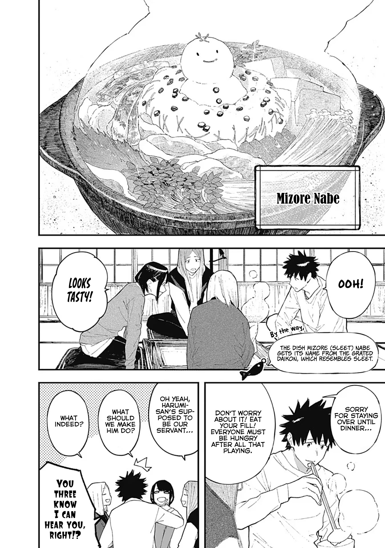 Alice-san Chi no Iroribata Chapter 19 page 12 - Chapter 19: Snow and Mizore Nabe