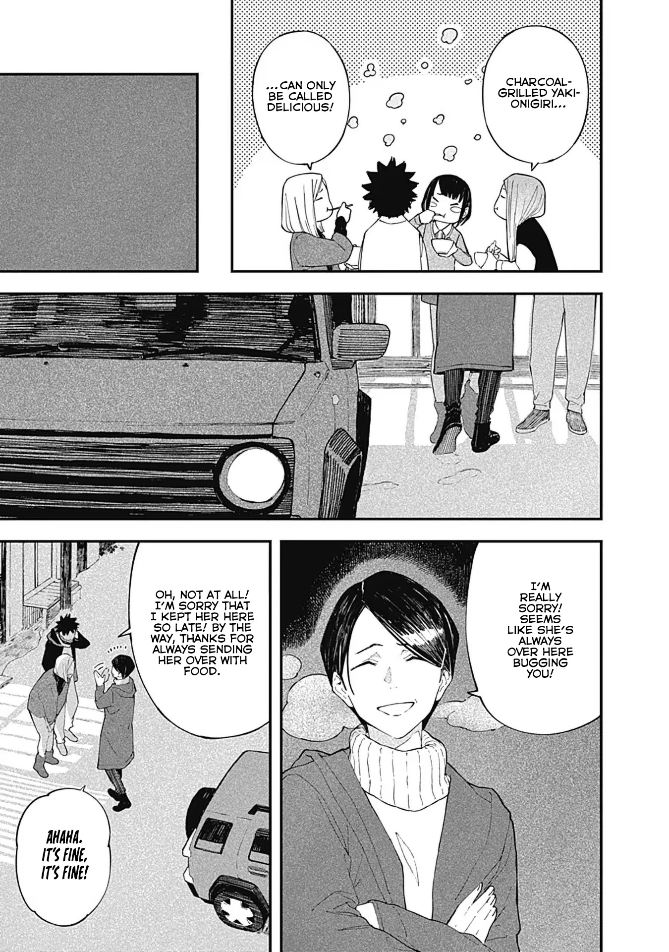 Alice-san Chi no Iroribata Chapter 19 page 15 - Chapter 19: Snow and Mizore Nabe