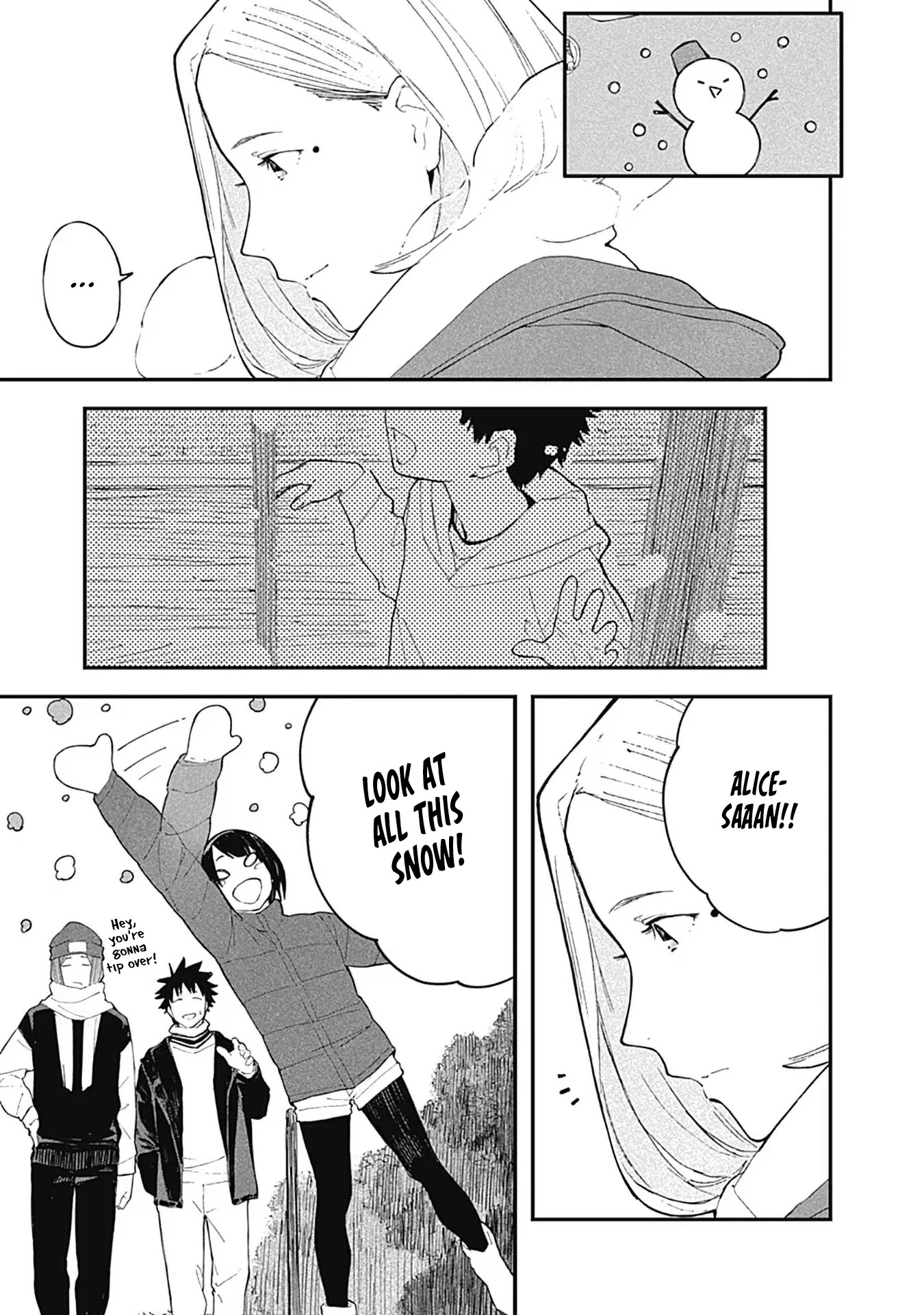 Alice-san Chi no Iroribata Chapter 19 page 3 - Chapter 19: Snow and Mizore Nabe