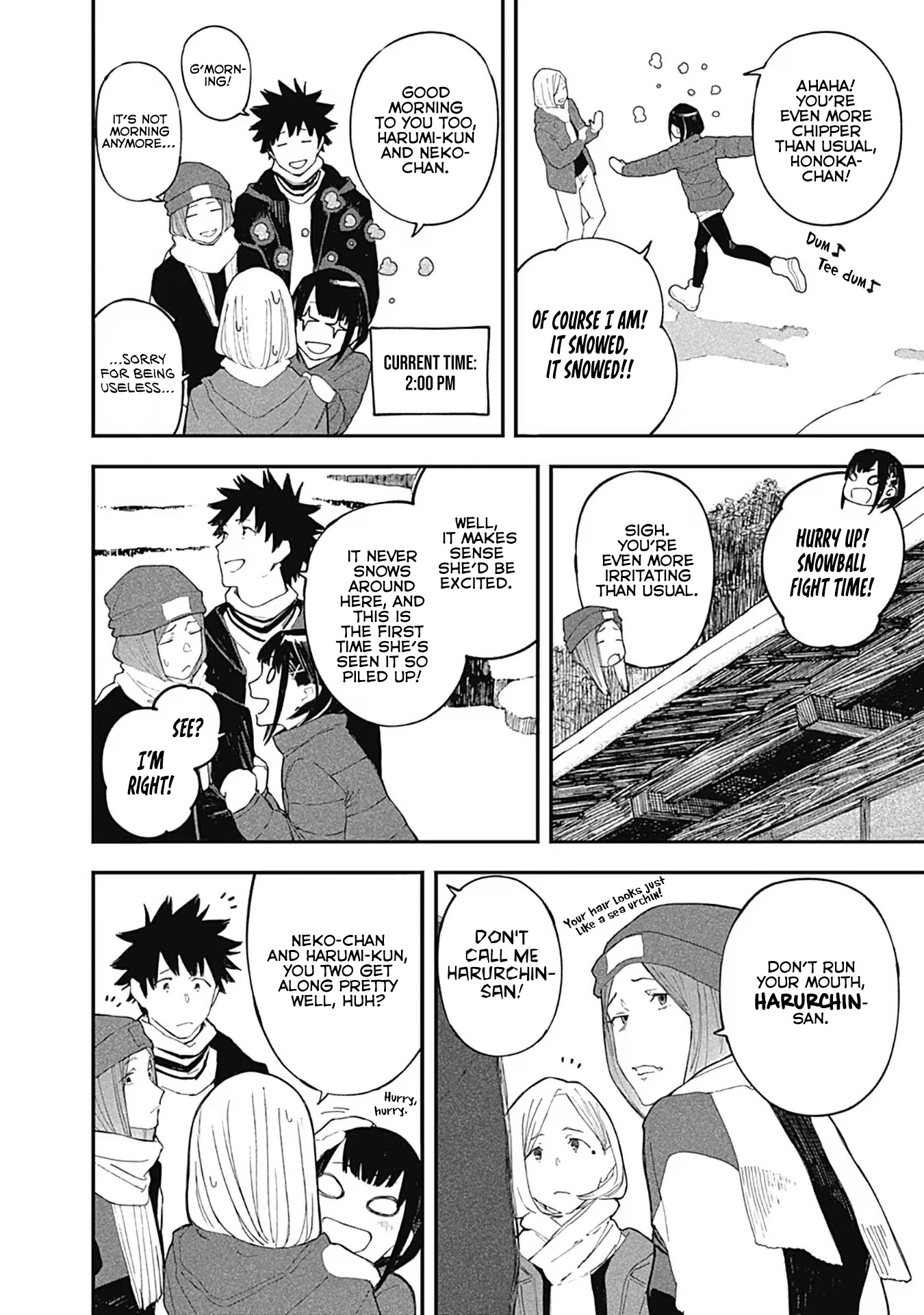 Alice-san Chi no Iroribata Chapter 19 page 4 - Chapter 19: Snow and Mizore Nabe