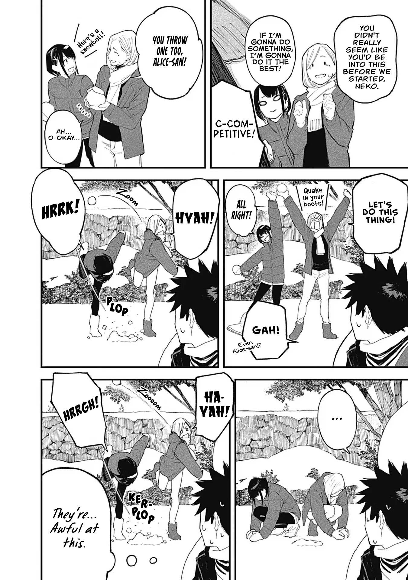 Alice-san Chi no Iroribata Chapter 19 page 8 - Chapter 19: Snow and Mizore Nabe