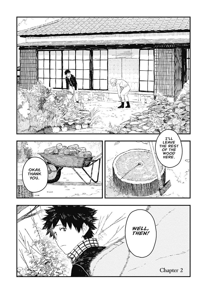 Alice-san Chi no Iroribata Chapter 2 page 1 - Chapter 2: Wood-chopping and Zenzai