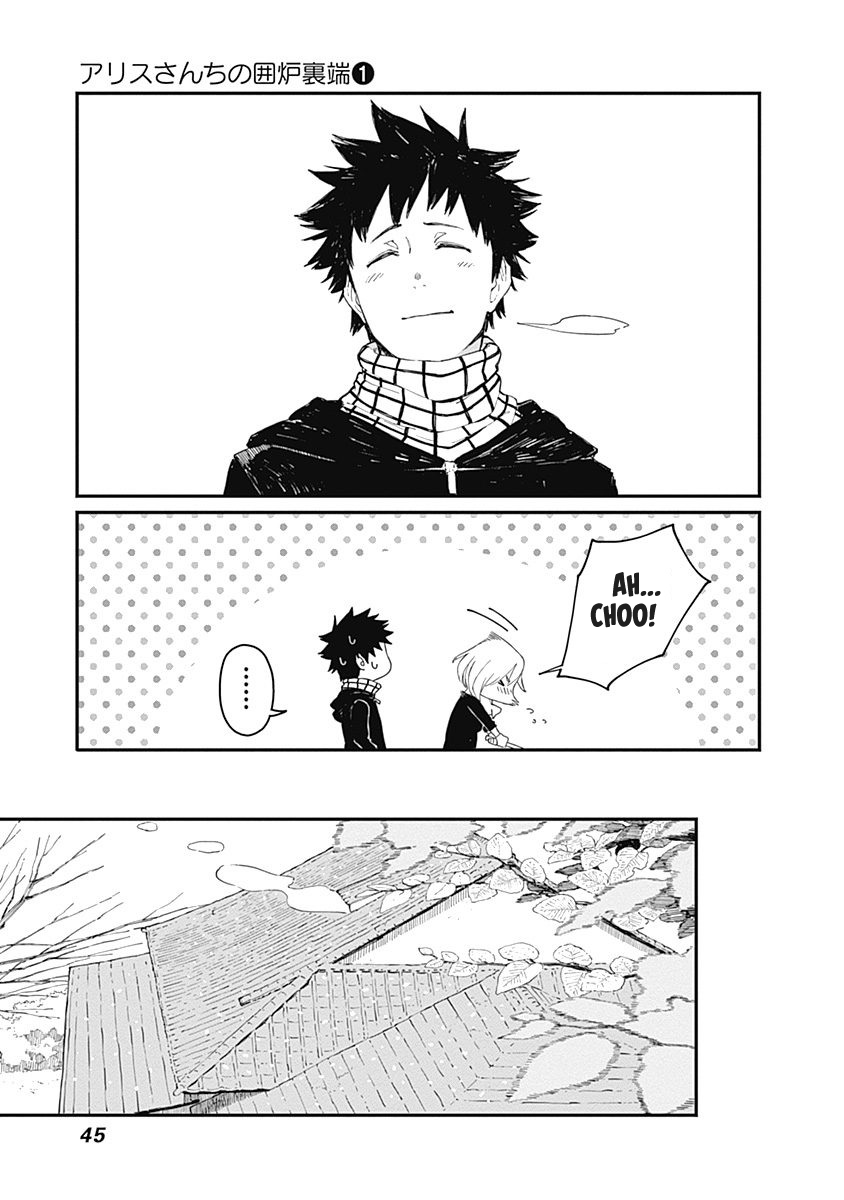 Alice-san Chi no Iroribata Chapter 2 page 15 - Chapter 2: Wood-chopping and Zenzai