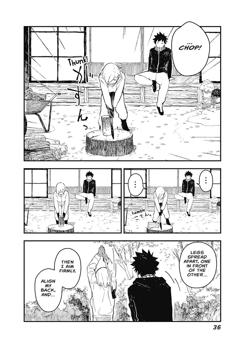 Alice-san Chi no Iroribata Chapter 2 page 6 - Chapter 2: Wood-chopping and Zenzai