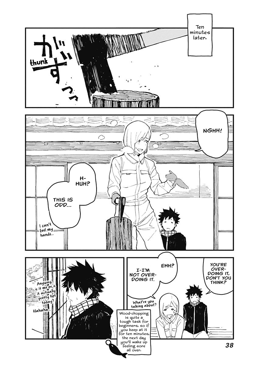 Alice-san Chi no Iroribata Chapter 2 page 8 - Chapter 2: Wood-chopping and Zenzai