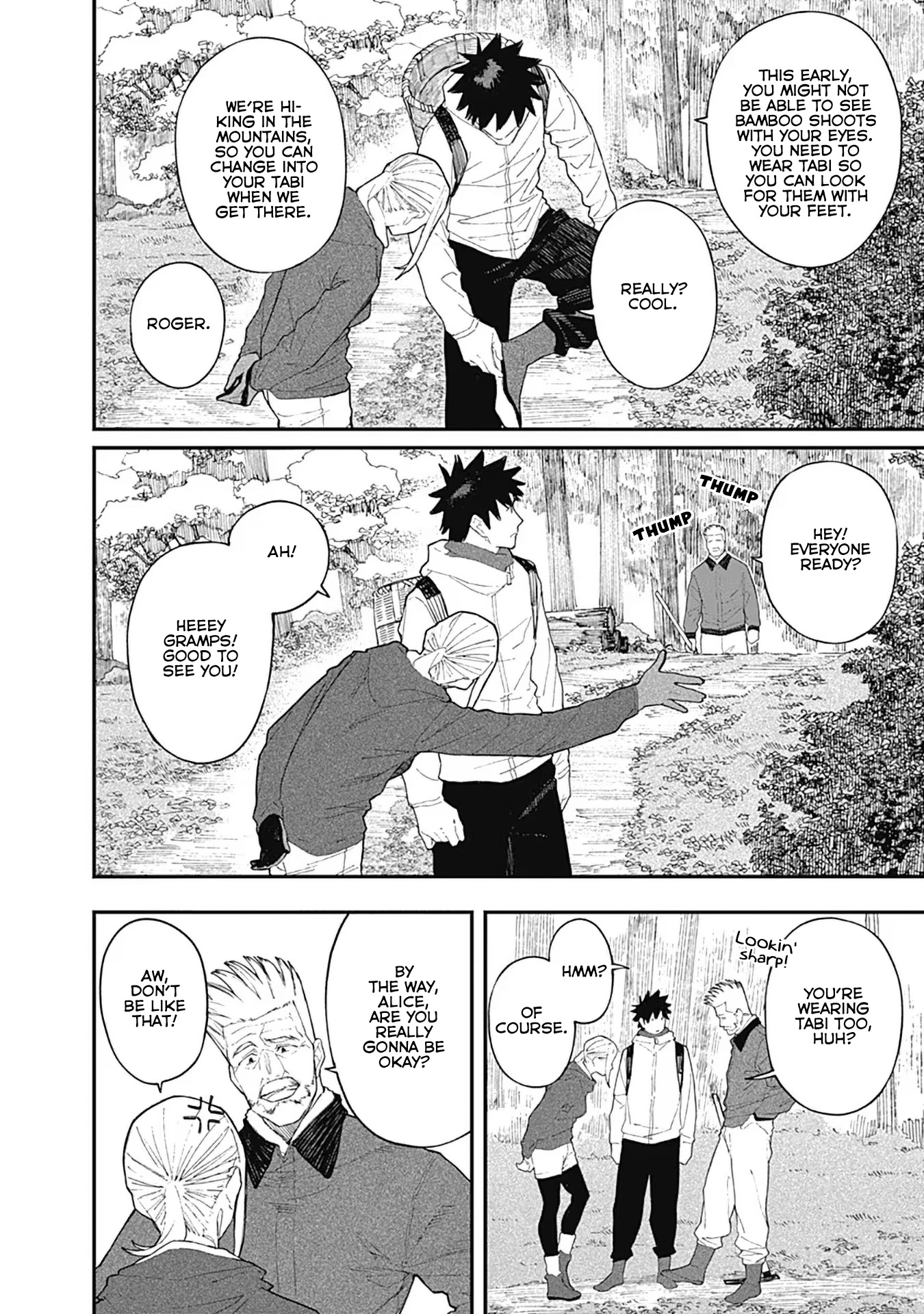 Alice-san Chi no Iroribata Chapter 20 page 4 - Chapter 20: Rice Balls and Bamboo Shoot Harvest