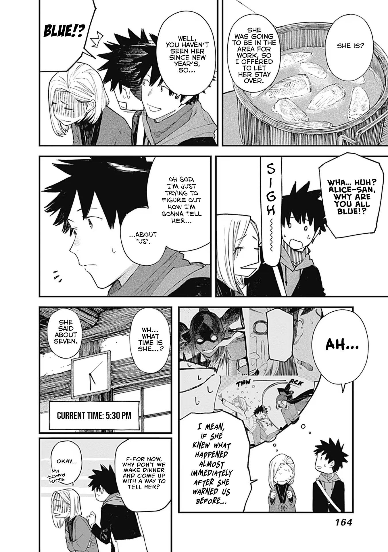 Alice-san Chi no Iroribata Chapter 21 page 4 - Chapter 21: Hatotokkuri and Report