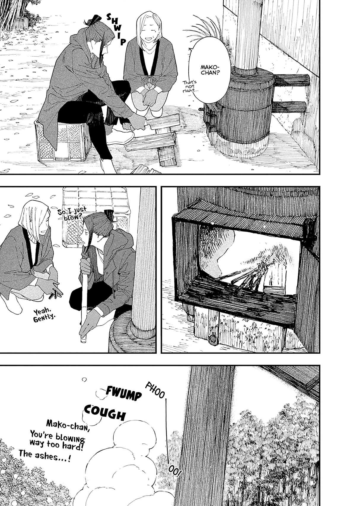 Alice-san Chi no Iroribata Chapter 22 page 12 - Chapter 22: Breakfast and Firewood Bath