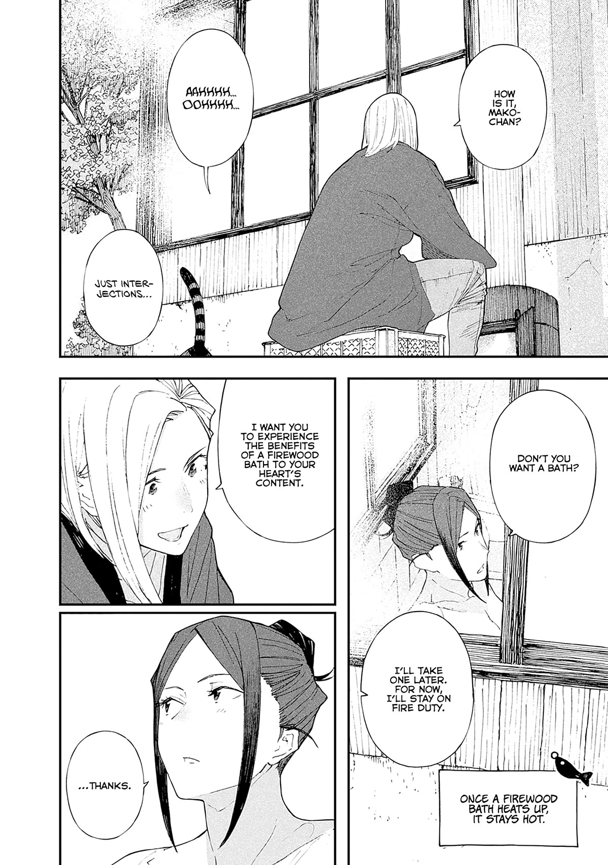 Alice-san Chi no Iroribata Chapter 22 page 17 - Chapter 22: Breakfast and Firewood Bath