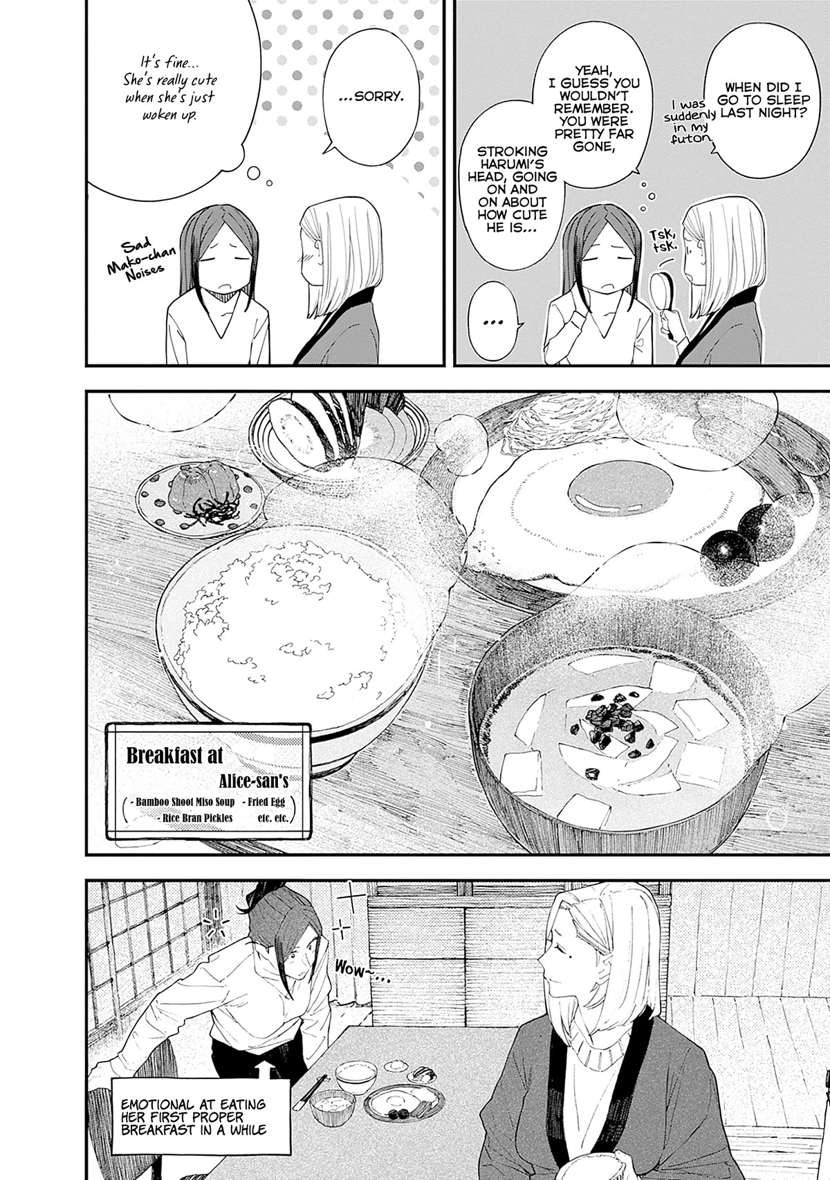 Alice-san Chi no Iroribata Chapter 22 page 7 - Chapter 22: Breakfast and Firewood Bath