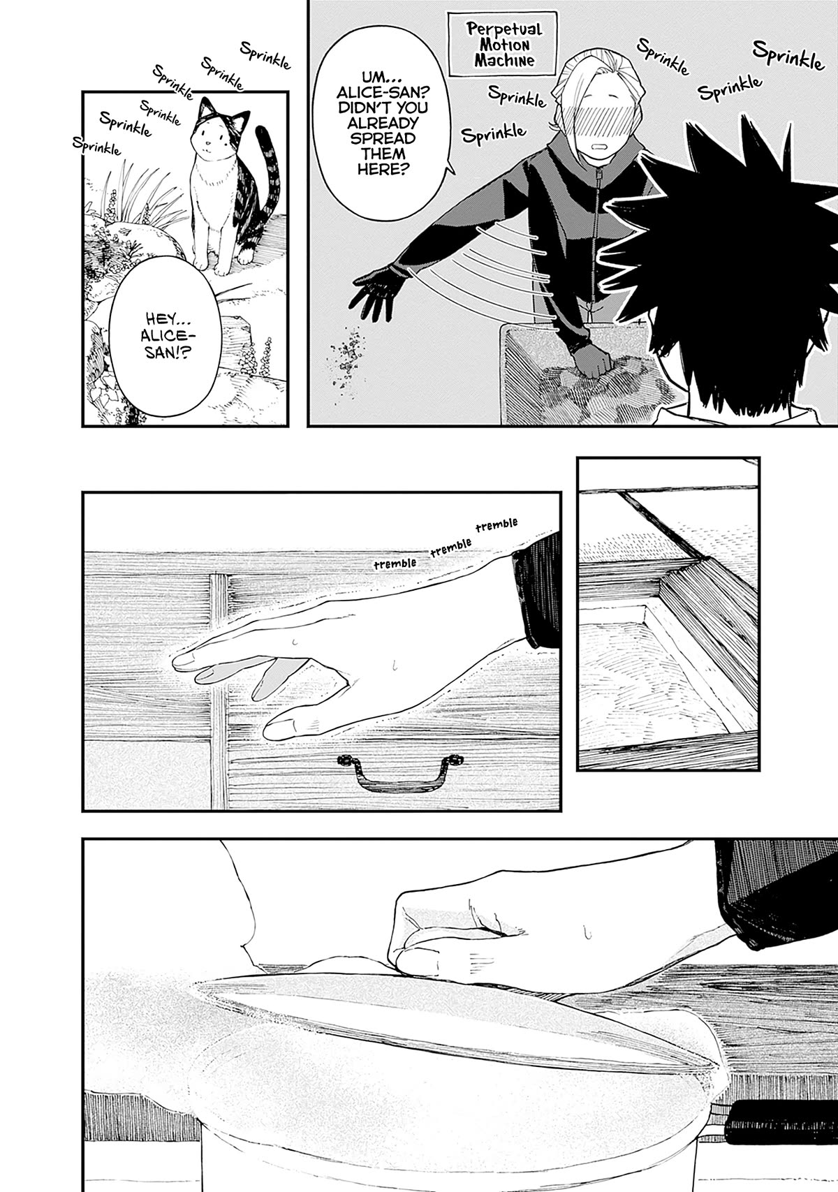 Alice-san Chi no Iroribata Chapter 23 page 12 - Chapter 23: Garden and Kebabs