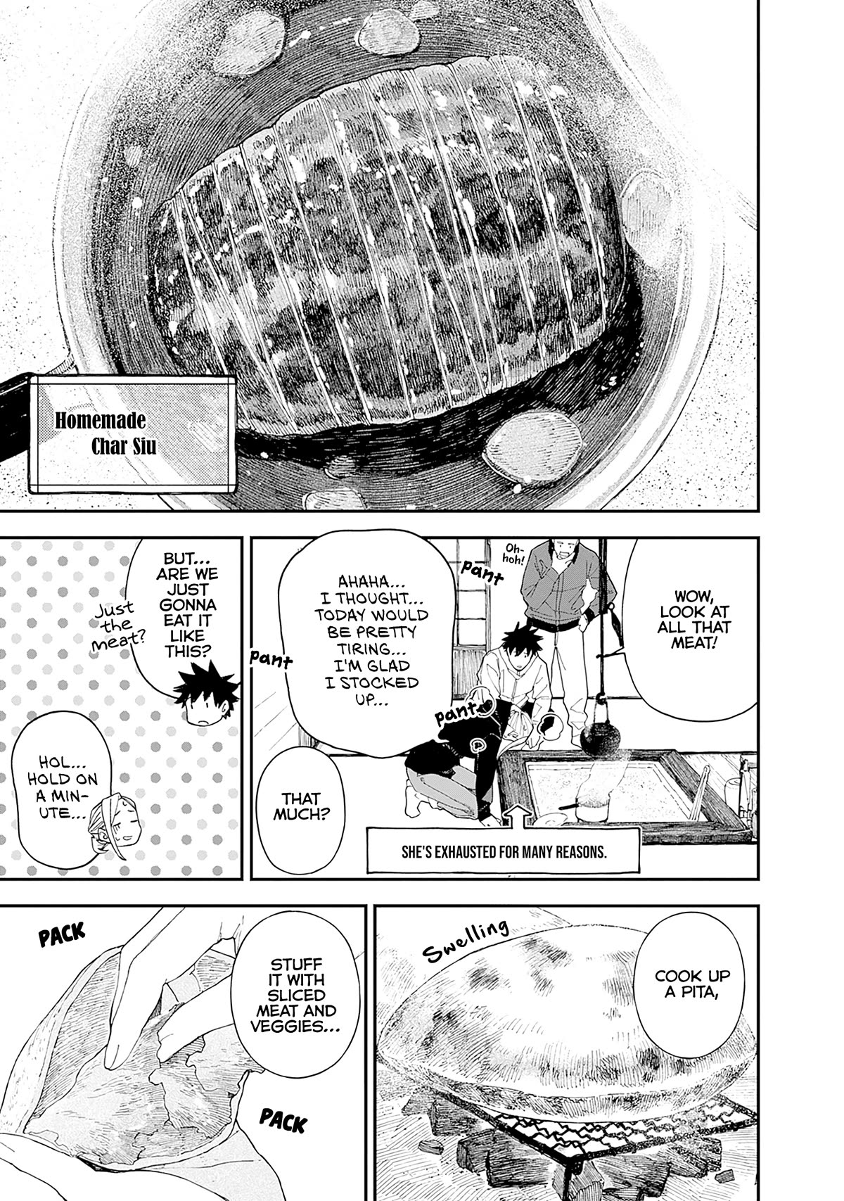 Alice-san Chi no Iroribata Chapter 23 page 13 - Chapter 23: Garden and Kebabs