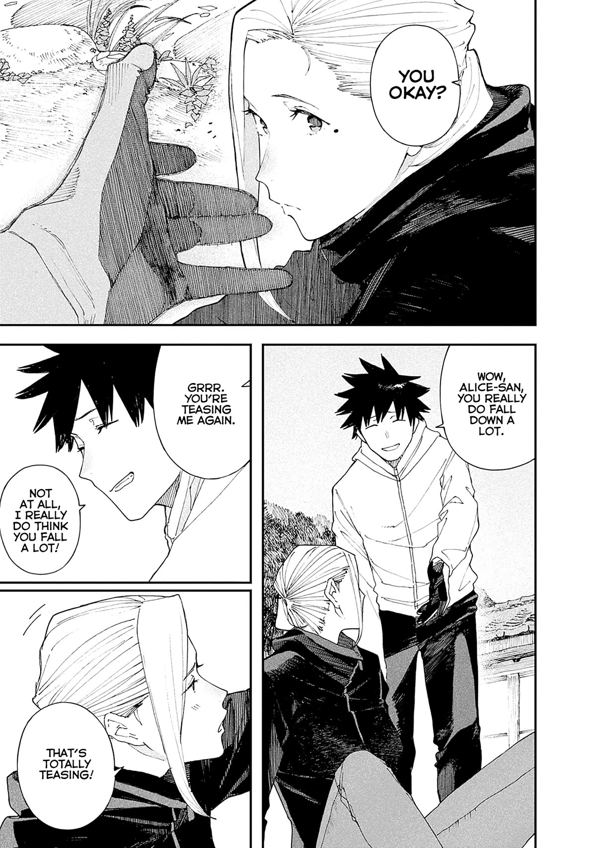 Alice-san Chi no Iroribata Chapter 23 page 3 - Chapter 23: Garden and Kebabs
