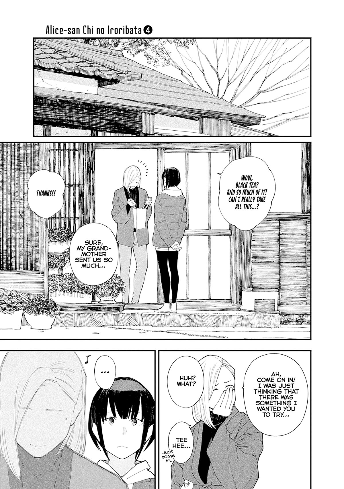 Alice-san Chi no Iroribata Chapter 25 page 11 - Chapter 25: Black Tea and Honoka