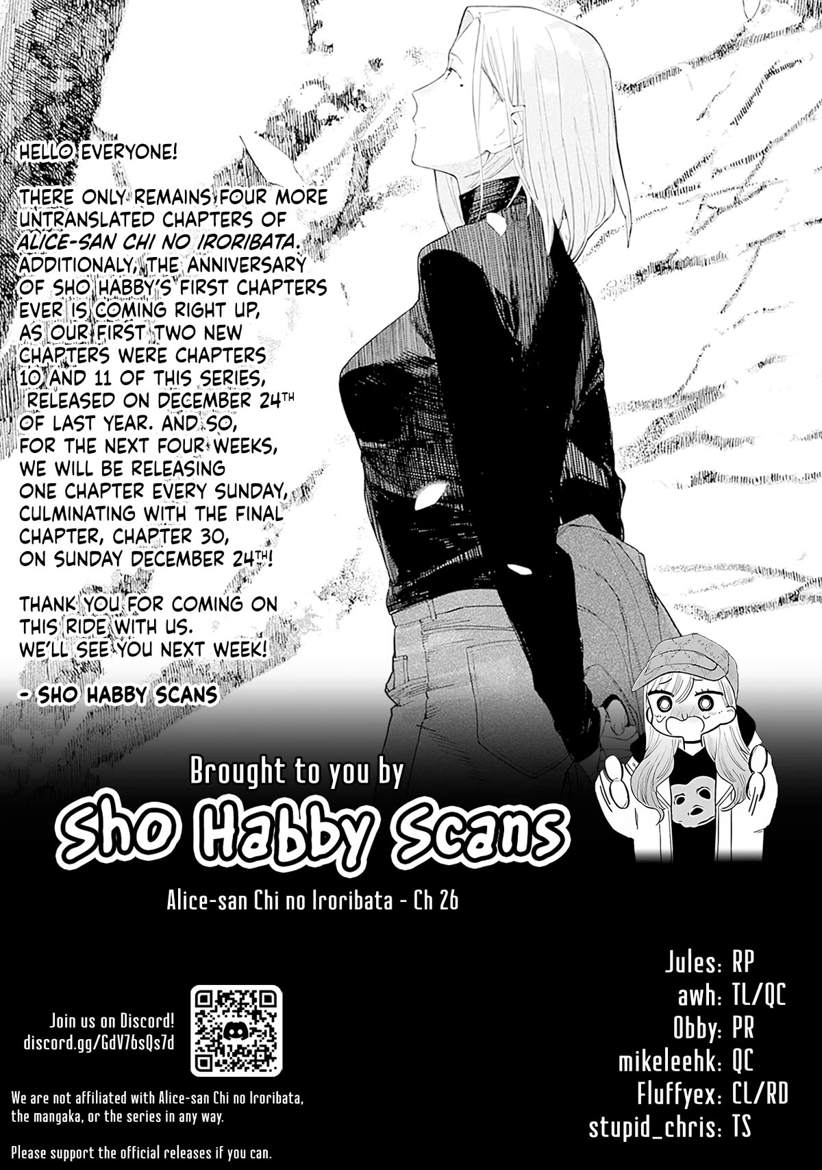Alice-san Chi no Iroribata Chapter 26 page 26 - Chapter 26: Preparations and Crêpes