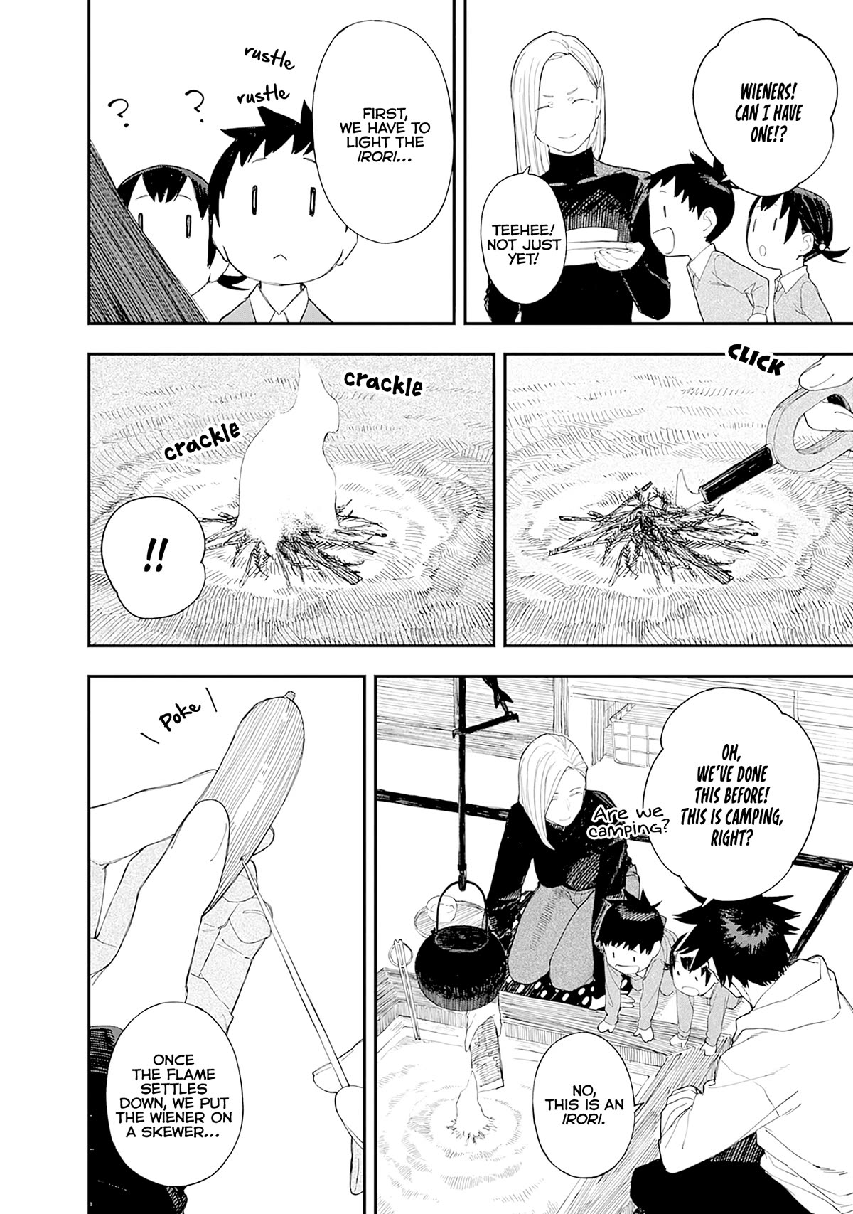 Alice-san Chi no Iroribata Chapter 27 page 10 - Chapter 27: Babysitting and Wieners