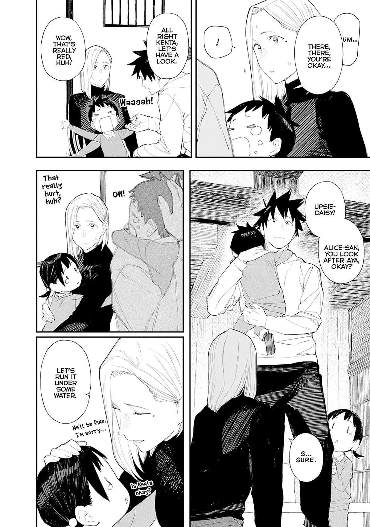 Alice-san Chi no Iroribata Chapter 27 page 14 - Chapter 27: Babysitting and Wieners