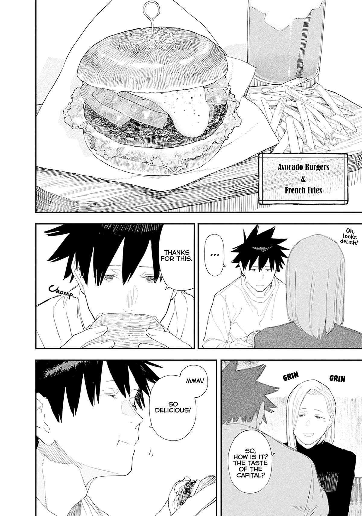 Alice-san Chi no Iroribata Chapter 28 page 14 - Chapter 28: Tokyo and Hamburgers