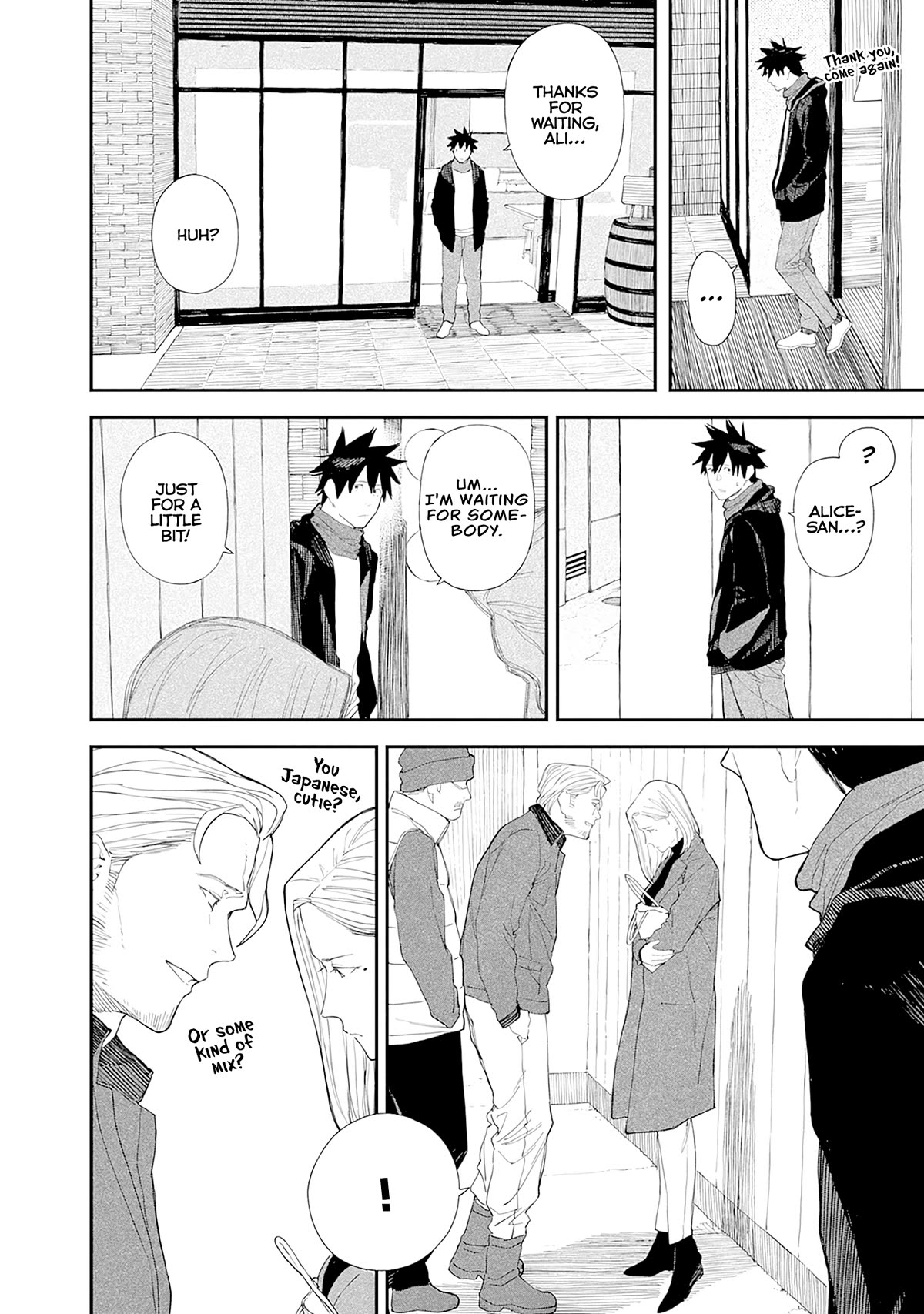 Alice-san Chi no Iroribata Chapter 28 page 18 - Chapter 28: Tokyo and Hamburgers