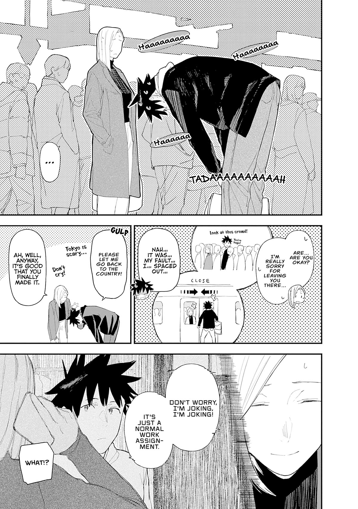 Alice-san Chi no Iroribata Chapter 28 page 3 - Chapter 28: Tokyo and Hamburgers
