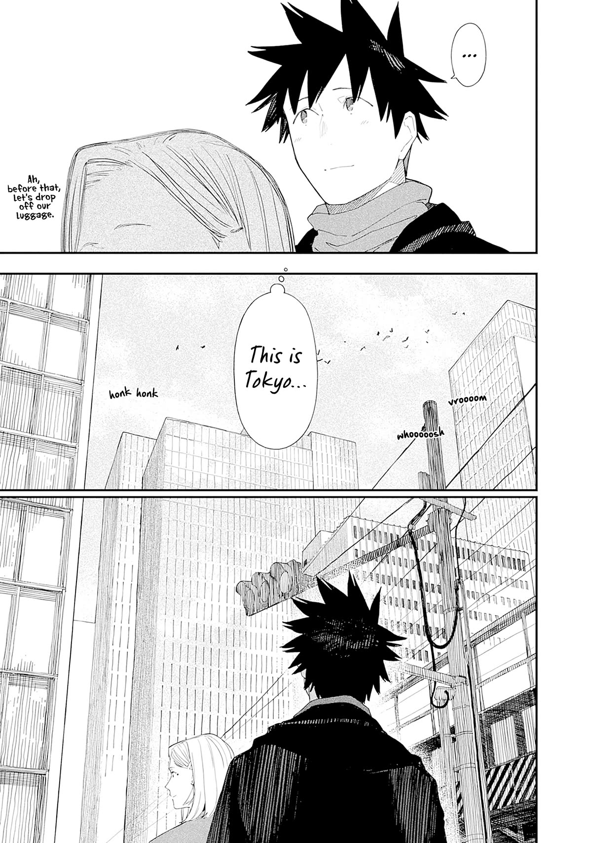 Alice-san Chi no Iroribata Chapter 28 page 5 - Chapter 28: Tokyo and Hamburgers