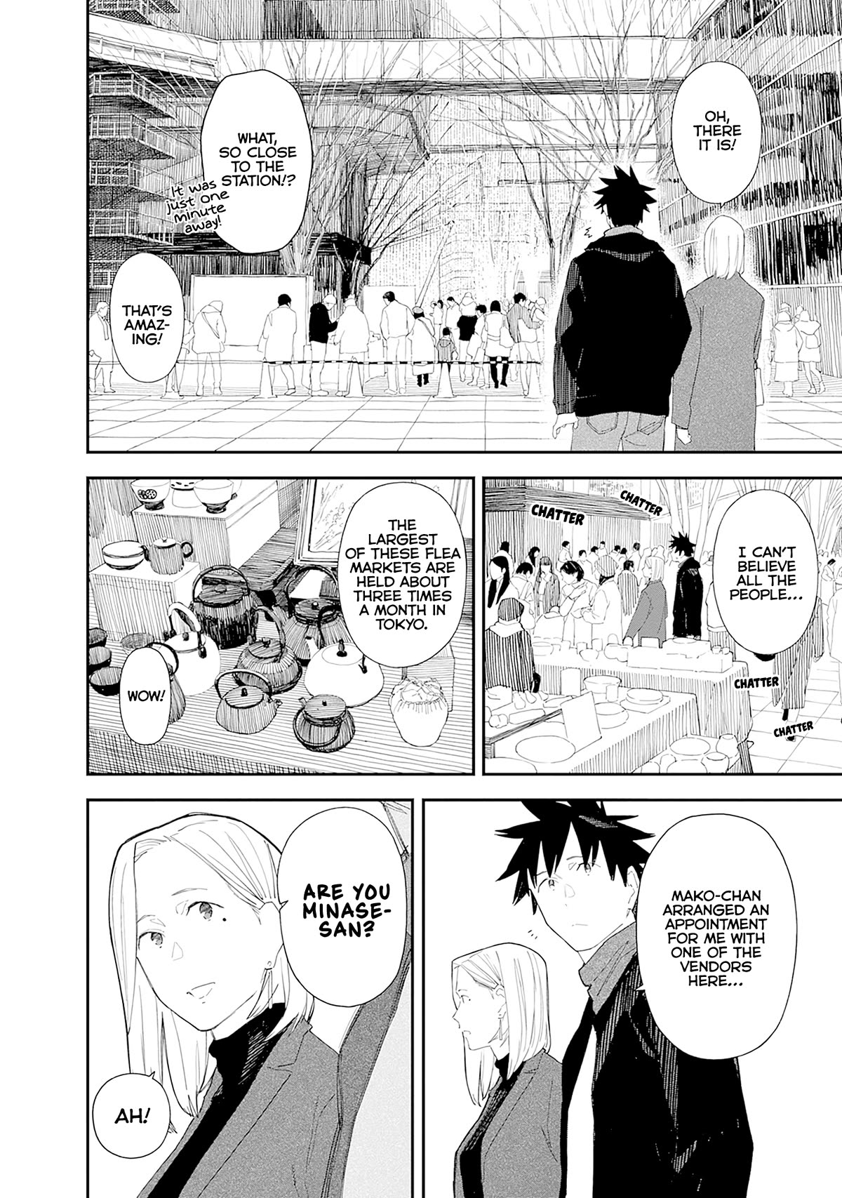 Alice-san Chi no Iroribata Chapter 28 page 6 - Chapter 28: Tokyo and Hamburgers