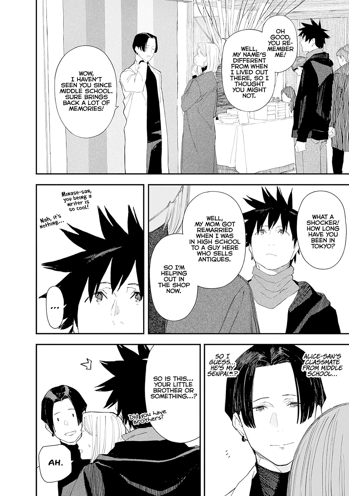 Alice-san Chi no Iroribata Chapter 28 page 8 - Chapter 28: Tokyo and Hamburgers
