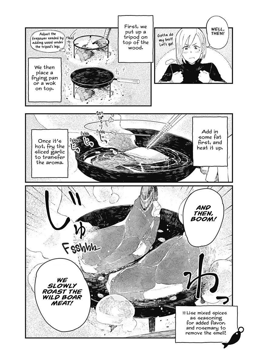 Alice-san Chi no Iroribata Chapter 3 page 14 - Chapter 3: Cat Thief and Wild Boar Meat