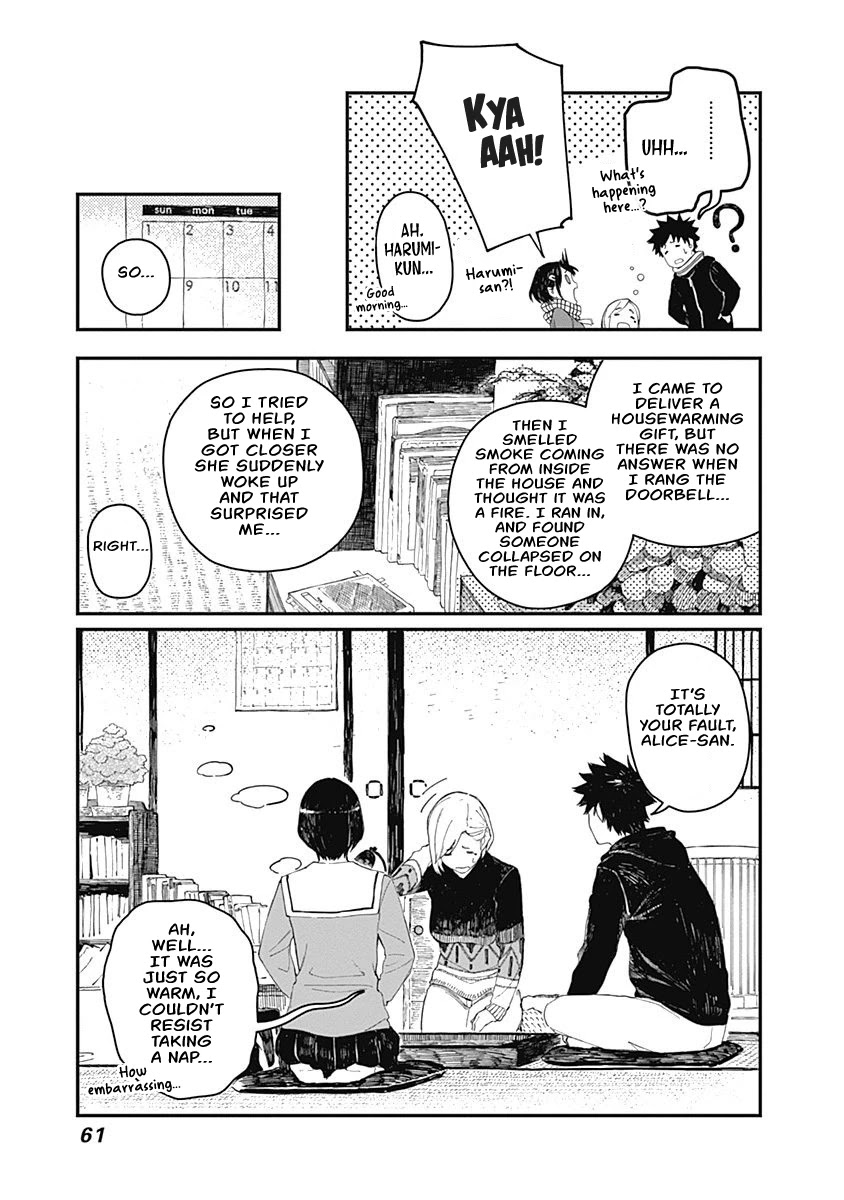 Alice-san Chi no Iroribata Chapter 3 page 5 - Chapter 3: Cat Thief and Wild Boar Meat