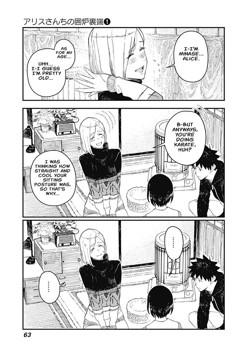 Alice-san Chi no Iroribata Chapter 3 page 7 - Chapter 3: Cat Thief and Wild Boar Meat