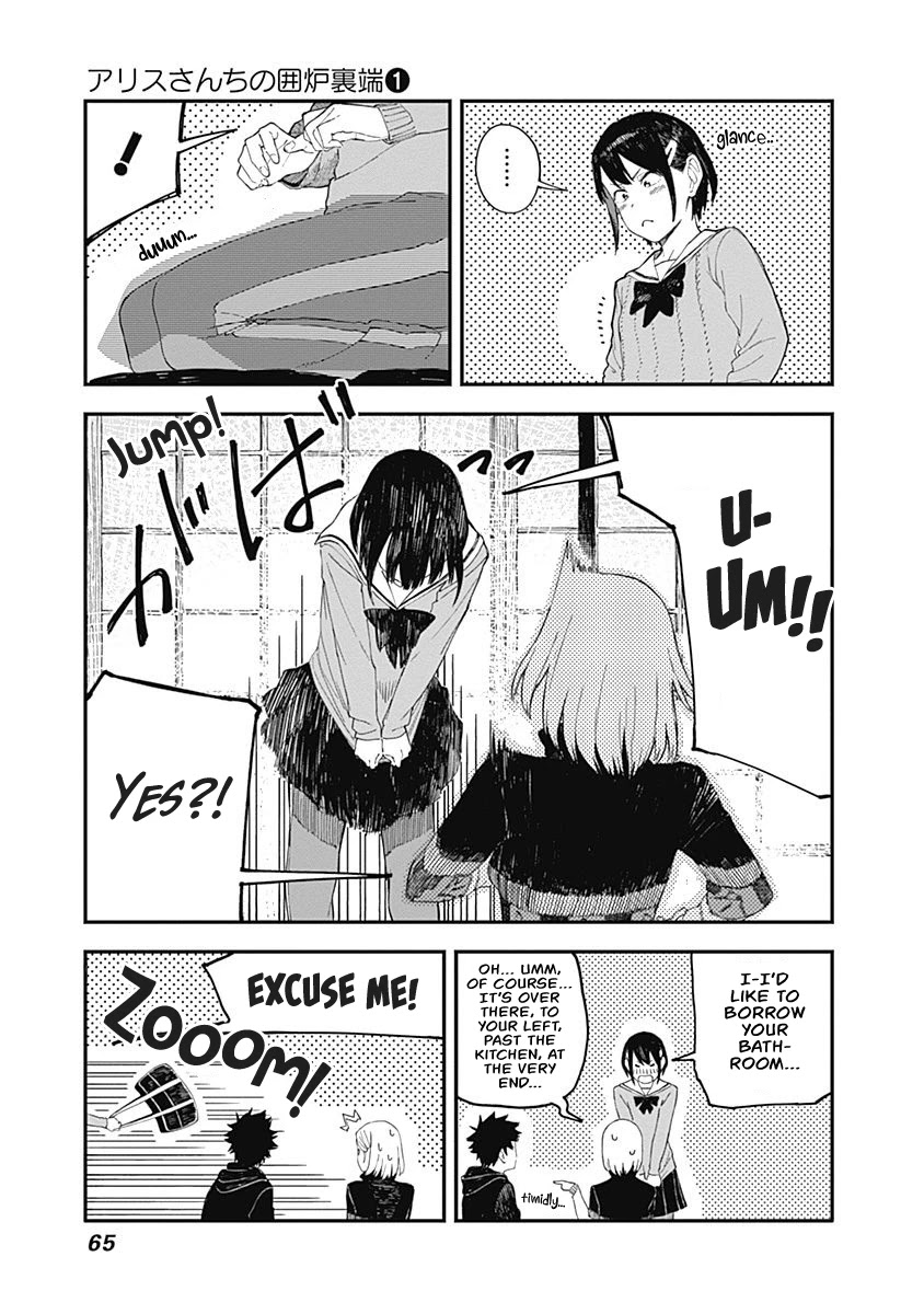 Alice-san Chi no Iroribata Chapter 3 page 9 - Chapter 3: Cat Thief and Wild Boar Meat