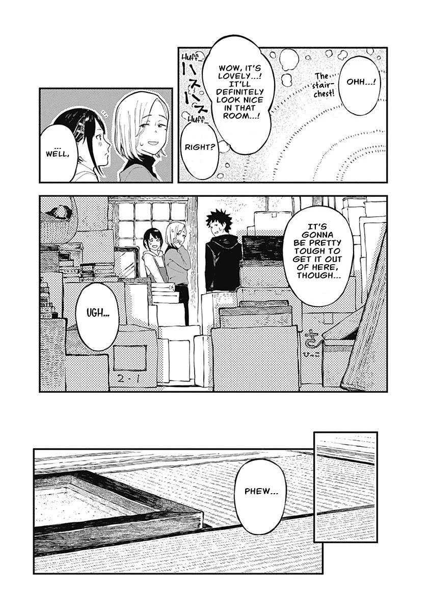 Alice-san Chi no Iroribata Chapter 4 page 15 - Chapter 4: Roasted Sweet Potatoes and Stair-chest