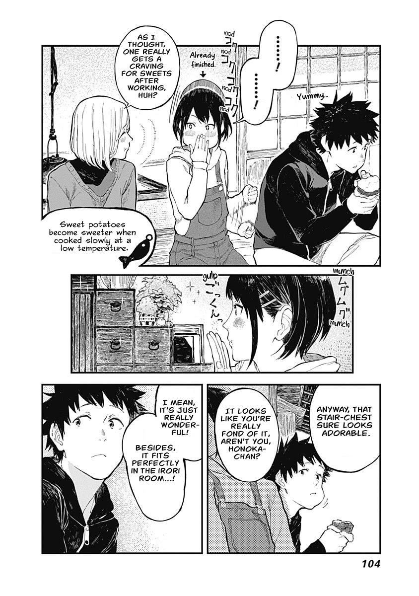 Alice-san Chi no Iroribata Chapter 4 page 20 - Chapter 4: Roasted Sweet Potatoes and Stair-chest
