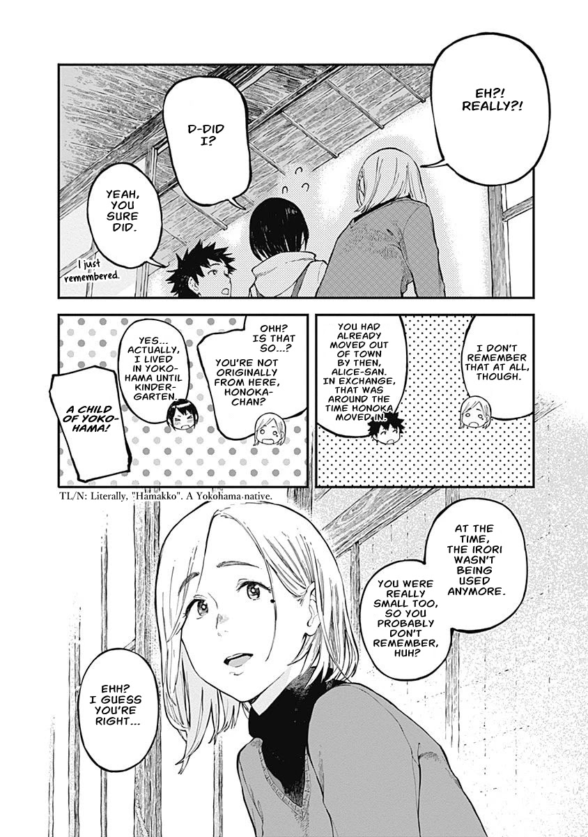 Alice-san Chi no Iroribata Chapter 4 page 22 - Chapter 4: Roasted Sweet Potatoes and Stair-chest