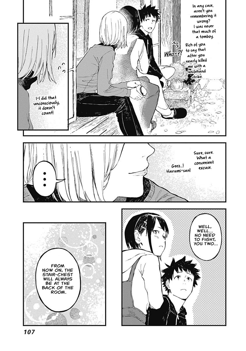 Alice-san Chi no Iroribata Chapter 4 page 23 - Chapter 4: Roasted Sweet Potatoes and Stair-chest