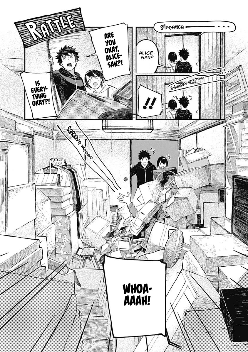 Alice-san Chi no Iroribata Chapter 4 page 8 - Chapter 4: Roasted Sweet Potatoes and Stair-chest