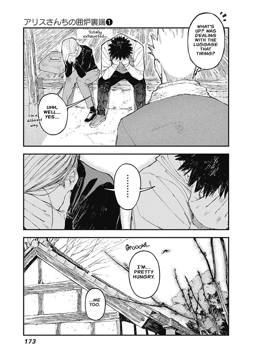 Alice-san Chi no Iroribata Chapter 7 page 11 - Chapter 7: Blanket and Pork Miso Soup