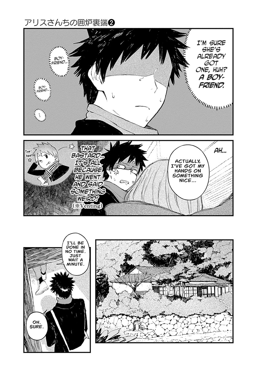 Alice-san Chi no Iroribata Chapter 9 page 11 - Chapter 9: Return Trip and Hot Sandwich