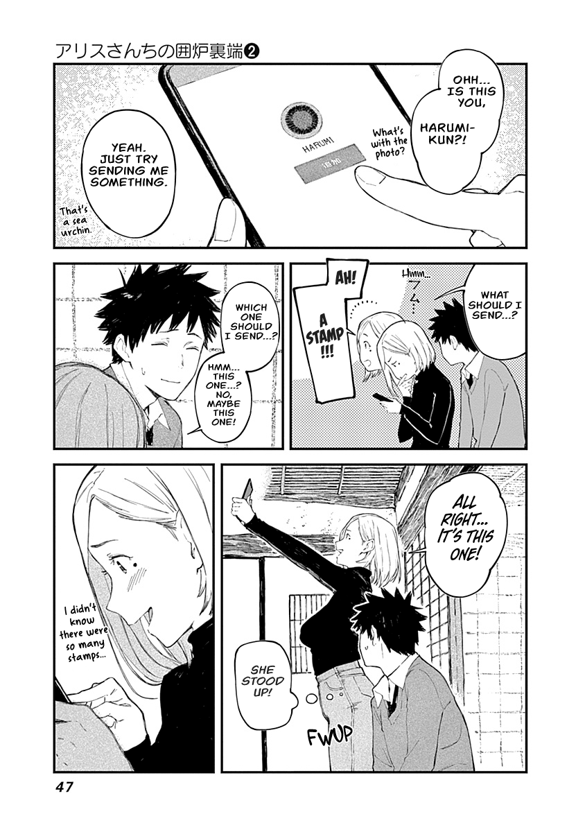 Alice-san Chi no Iroribata Chapter 9 page 21 - Chapter 9: Return Trip and Hot Sandwich