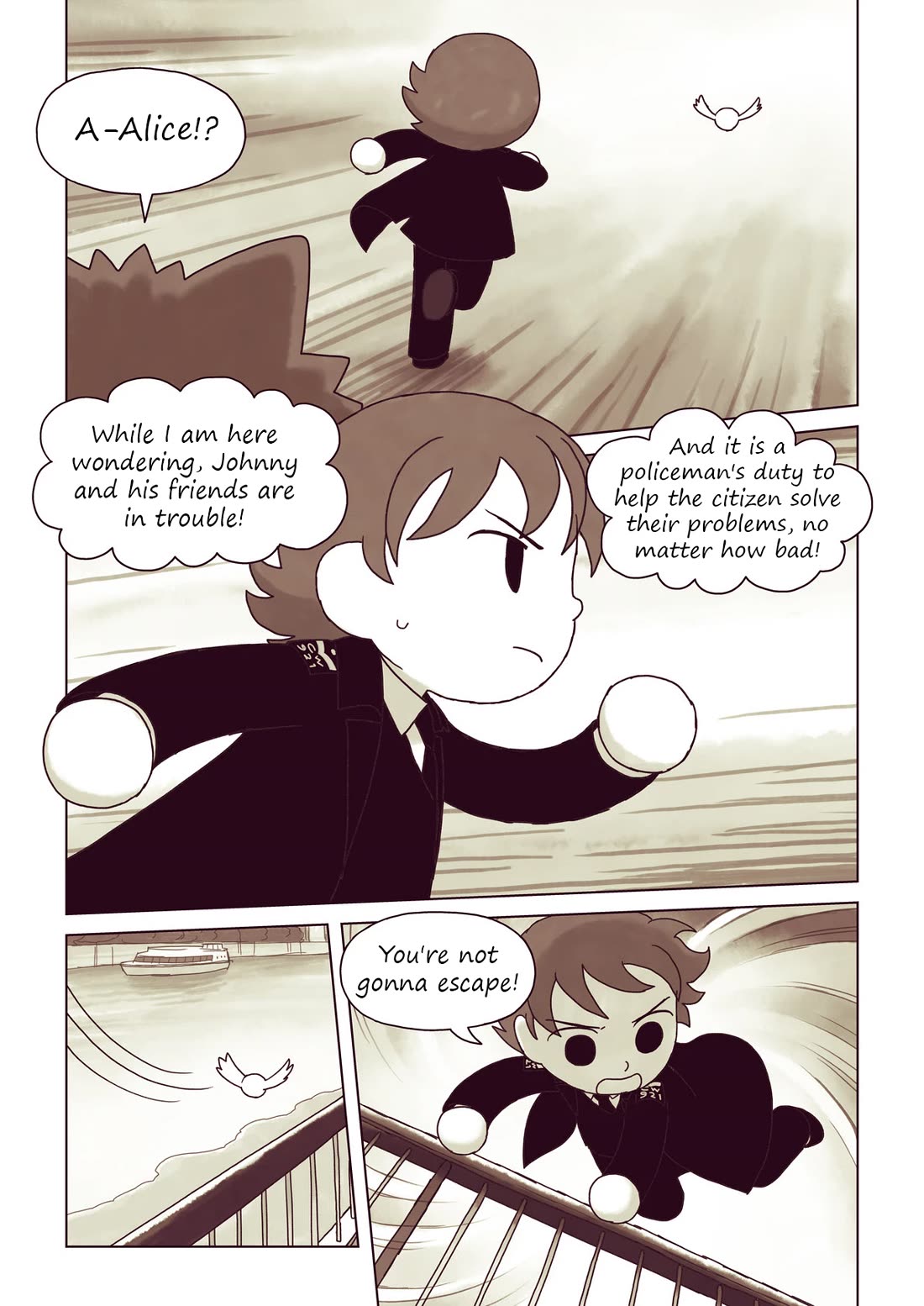 Alice Sherlock: The Rubious Nebula Chapter 6 page 14 - Chapter 6: Are You Prepared to Open Your Eyes?