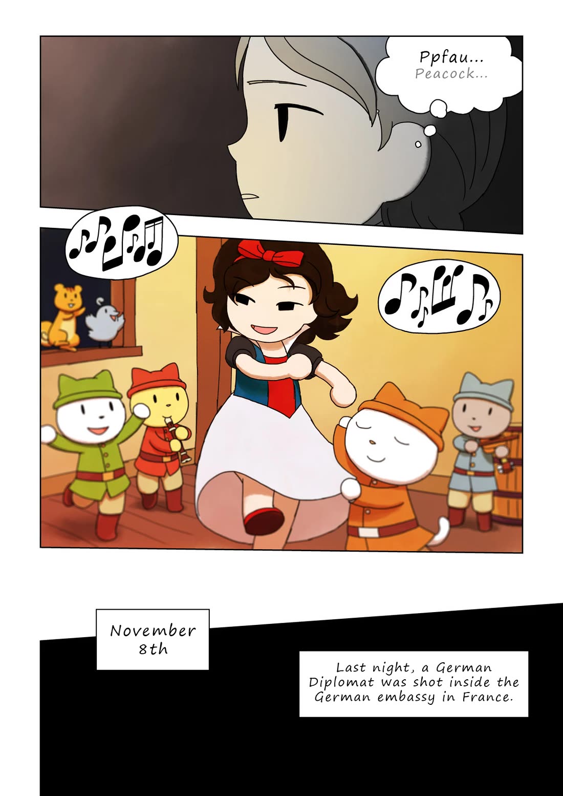Alice Sherlock: The Rubious Nebula Chapter 7 page 49 - Chapter 7: The Diary of Peacock