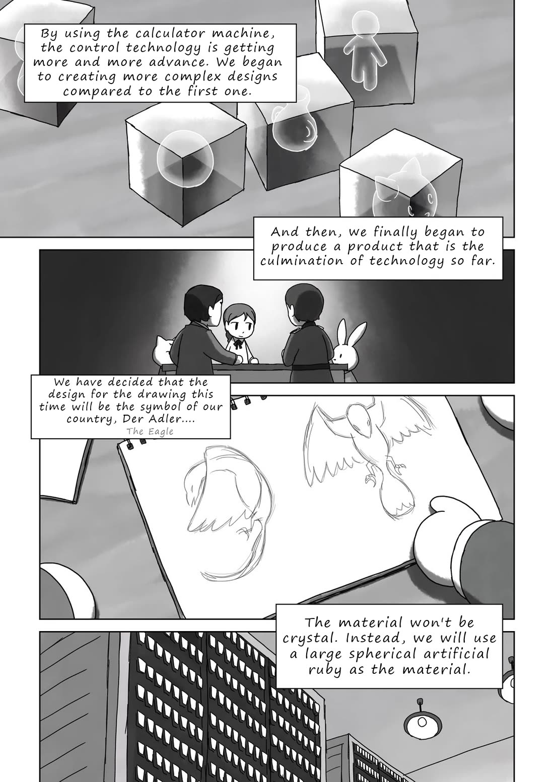 Alice Sherlock: The Rubious Nebula Chapter 7 page 52 - Chapter 7: The Diary of Peacock